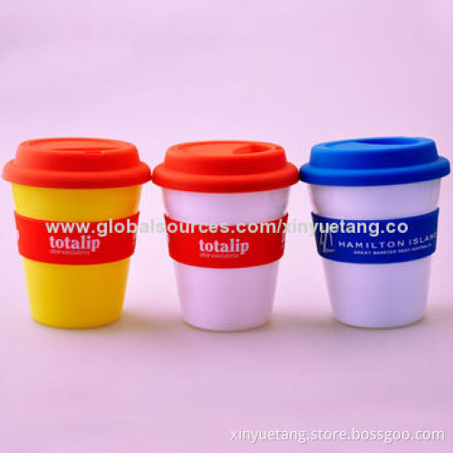 300mL Plastic Cups/BPA-free Tumblers for Coffee, Sized 9*6*11.5cm